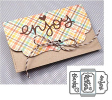 Enjoy thanks Envelope Metal