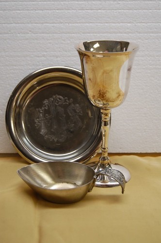 Silver plated 532 goblet - plated, /