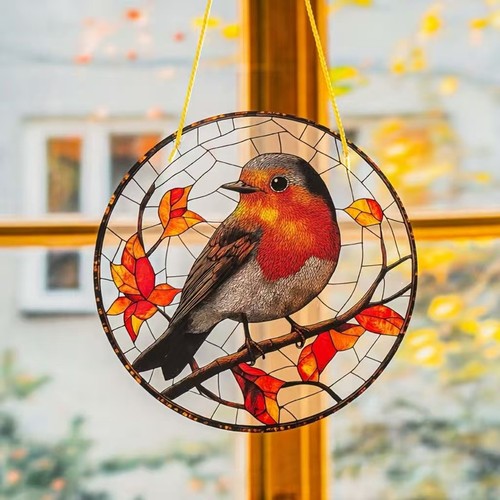 Ornament large robin - 2d,