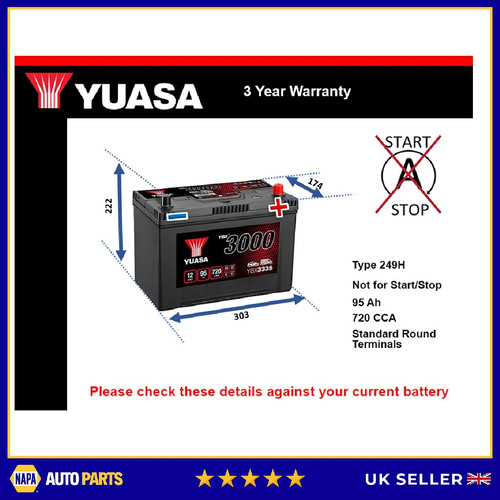 Battery fits daihatsu - battery,