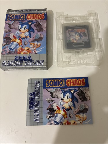 Sonic chaos game gear - chaos, pal