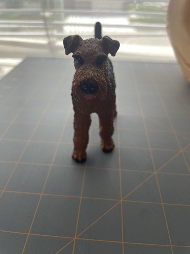 Vintage handcrafted airedale - vintage,