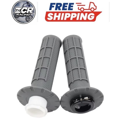 Grey lock grips - lock-on, mx