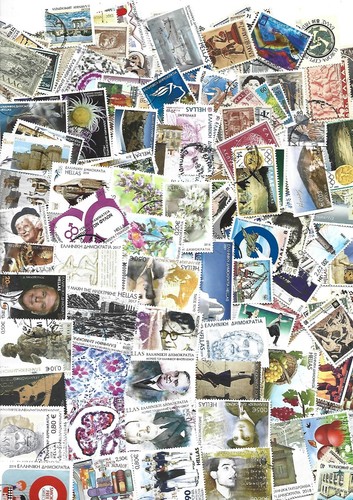 Greece 250 different used - 250,