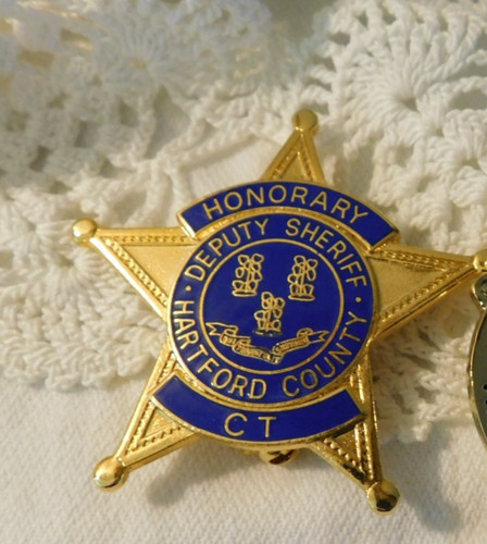 Honorary deputy sheriff badge - honorary,