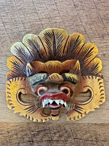 Balinese barong mask - balinese,