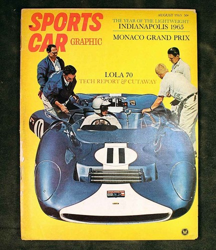 Sports car graphic magazine - graphic,