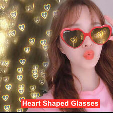 Effect Glasses Lights Become Love Image Heart Diffraction Glasses Heart-shaped