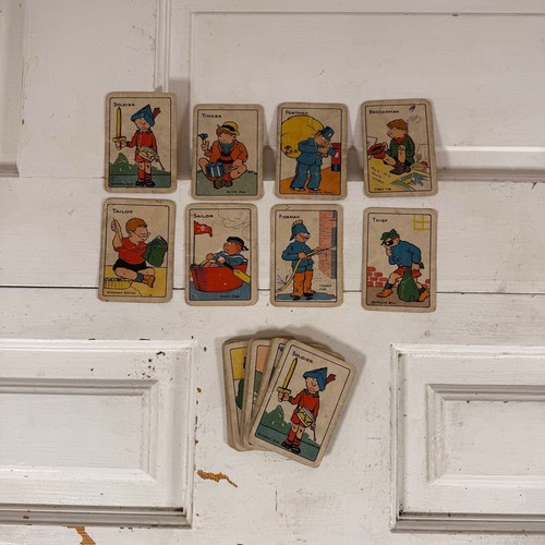 Antique 1920s snap card game - snap,