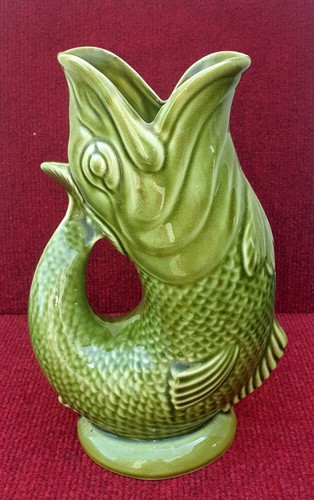 Vintage devon pottery green - vintage,