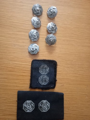 Fire service rank markings - service,