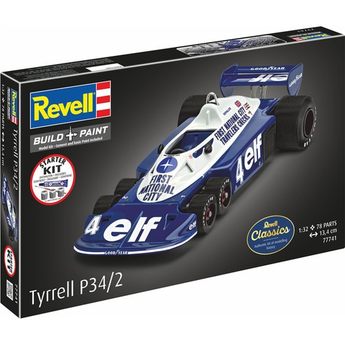 Revell tyrrell p34 - tyrrell, 6-wheeler