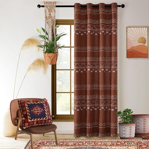 Rust fall curtain - rust, 42"