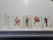 5 Vintage Joker Cards (J.16)