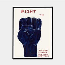 David Shrigley Fight Poster