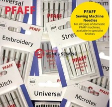 Genuine PFAFF Sewing Machine Needles - For Home PFAFF Sewing Machines - All Type