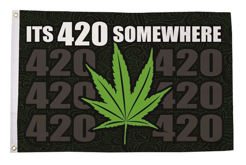 420 somewhere flag - 420,