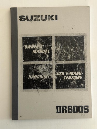 Suzuki dr600s use and - dr600s,