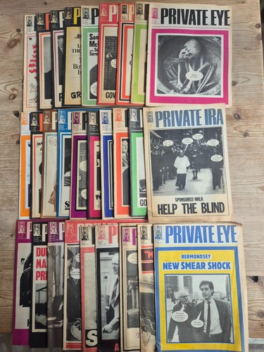 Private eye collection of - ,