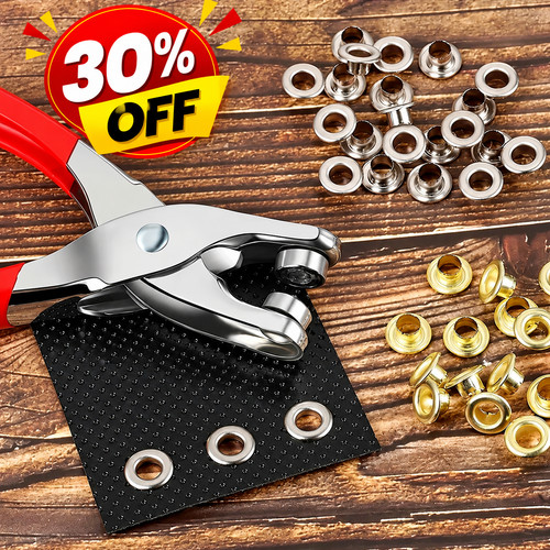 Steel eyelet pliers - steel,