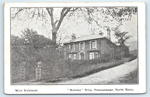 Postcard penmaenmawr melrose - penmaenmawr,