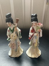 VINTAGE PAIR OF GEISHA GIRLS