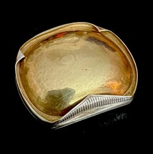 Antique Sterling Silver Gold