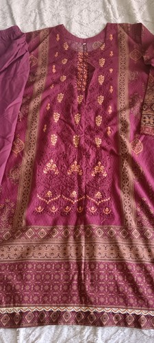 Cotton mixed winter shalwar - mixed,