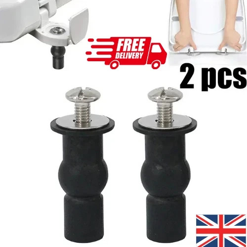 Toilet seat fixing - seat, top