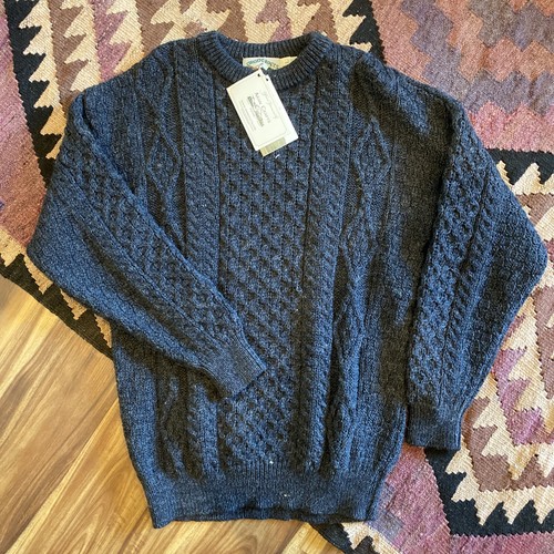Aran crafts wool sweater - crafts,