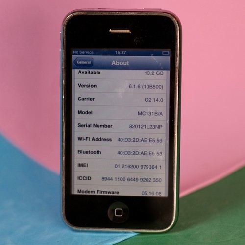 Retro apple iphone 3gs black - 3gs,