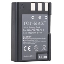EN-EL9 EL9A Battery + Charger