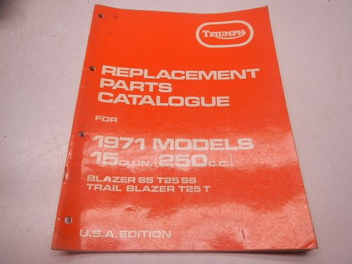 1971 triumph replacement - 1971, parts