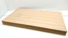9x Unused EASIpanel Tongue and Groove MDF Wall Panel 915 x 516mm - Burred Edges
