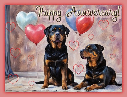 Happy anniversary rottweilers - happy,