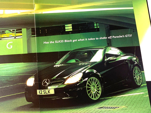 Mercedes slk55 amg black - slk55, vs