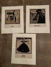 William Nicholson Woodcut Print December only