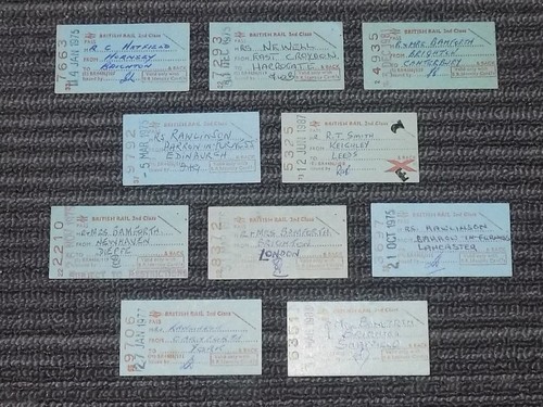 Job lot british - 10, rail