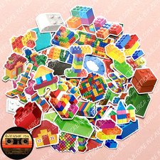 50 Lego Stickers - Scrapbook