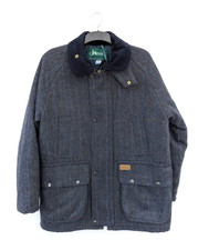 Openair Coat Mens S Wool Tweed