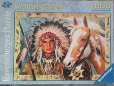 1000pc Jigsaw 'Indian Chief'