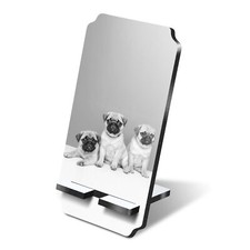 1x 5mm MDF Phone Stand BW -