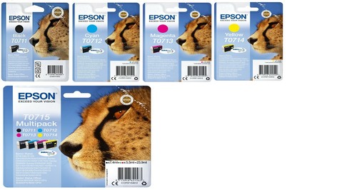 Genuine epson t0711 t0712 - genuine,