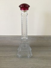 Glass Eiffel Tower Bottle / Shaker - Paris / France - Height 25 Cms (20cl)