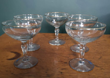 Set of 5 Vintage 1950s White