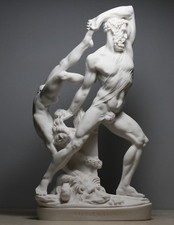 Hercules throwing Lichas Greek
