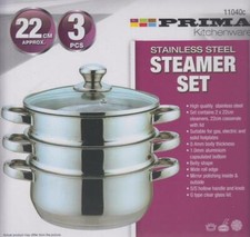 3 Tier Steamer Saucepan Set