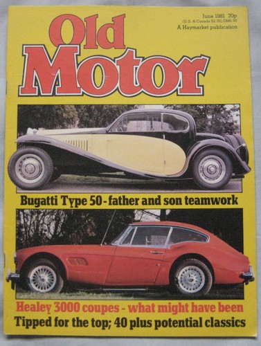 Old motor magazine june 1981 - old,