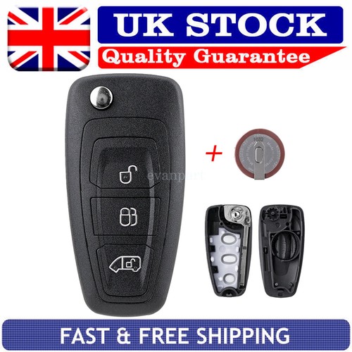 Flip key fob - 3, button