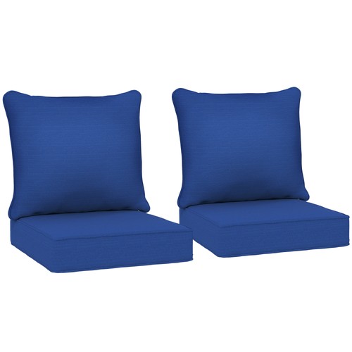 Outdoor chair cushions set - set, of